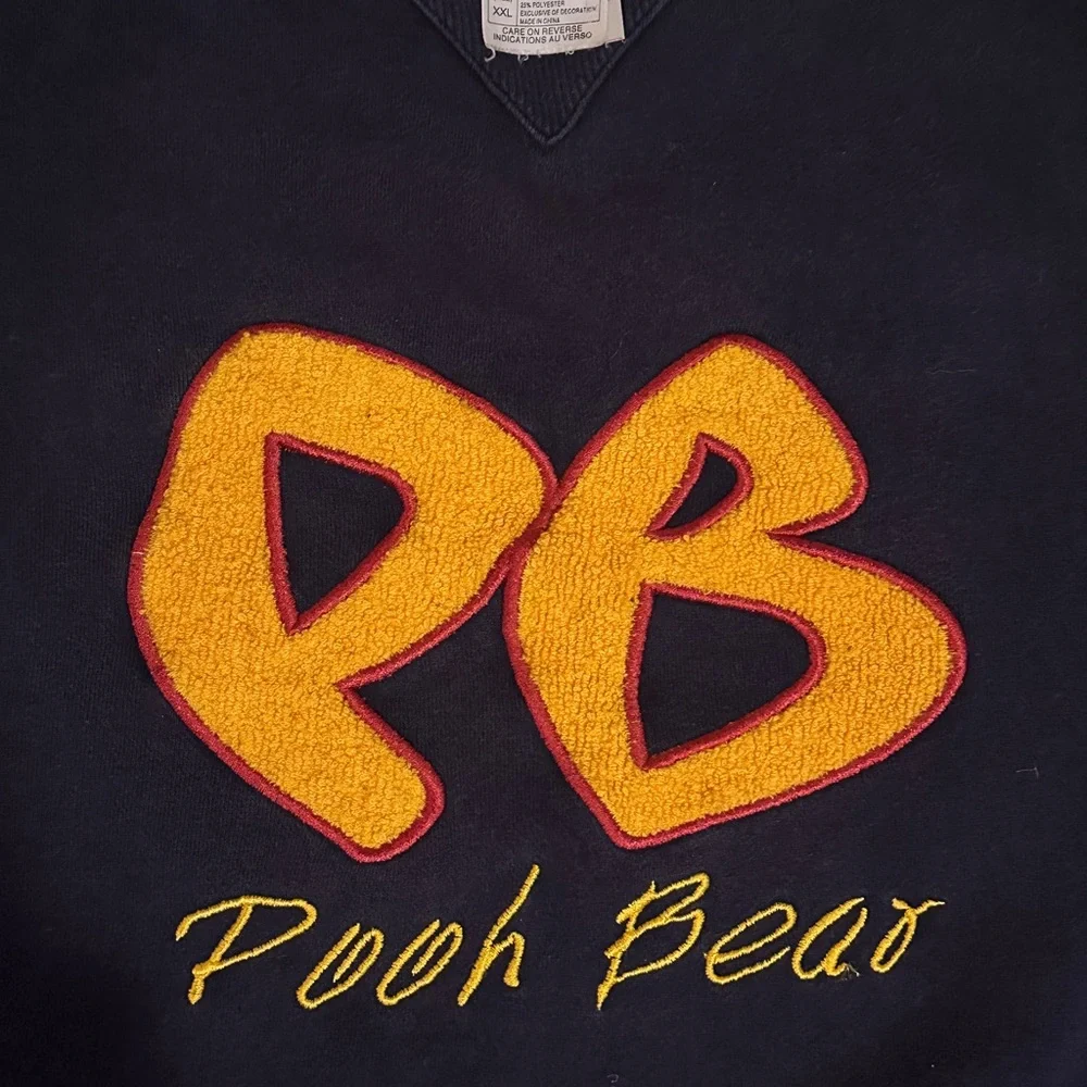 Vintage Disney Navy Pooh Bear Crewneck Womens - Picture 4 of 5